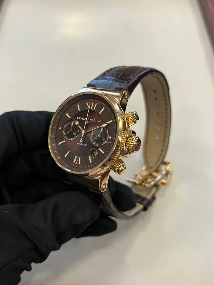 Ulysse Nardin Marine Chronograph 356-66-3/355